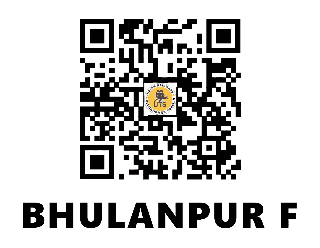 UTS QR Code for BHULANPUR F - BHLP (NE - UTTAR PRADESH)